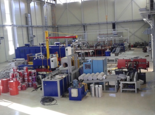 韓國某公司鎂合金棒料加工線